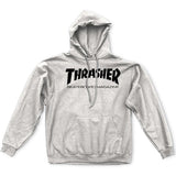 Thrasher Skate Mag hood heather grey