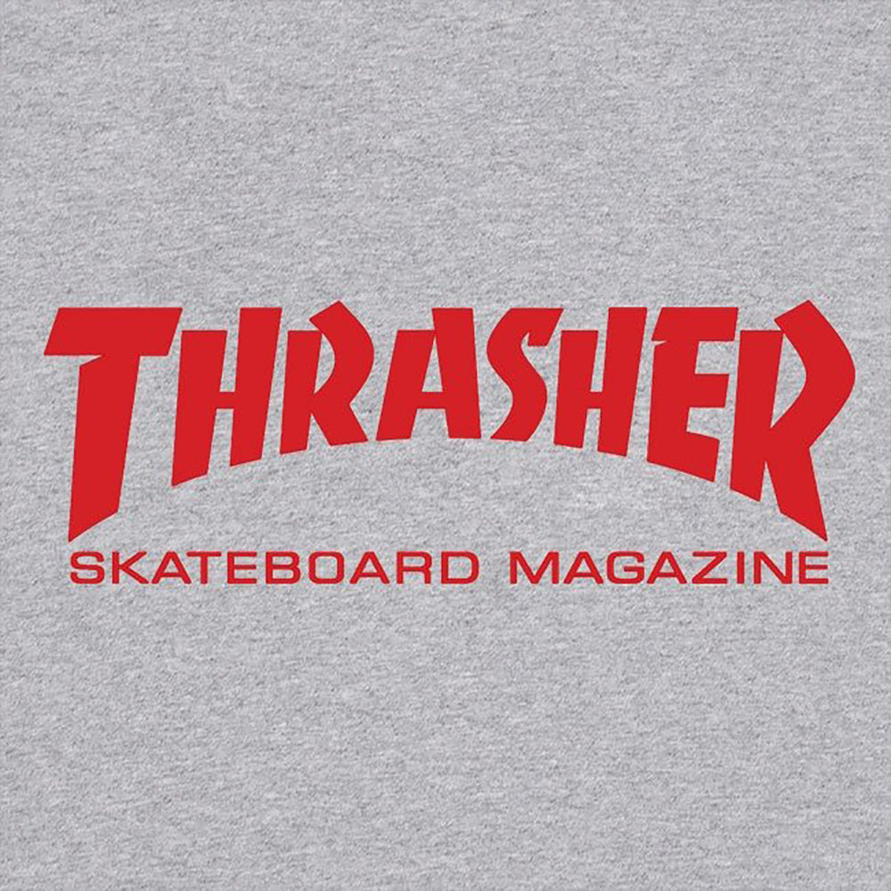 Thrasher Skate Mag T shirt grey/red