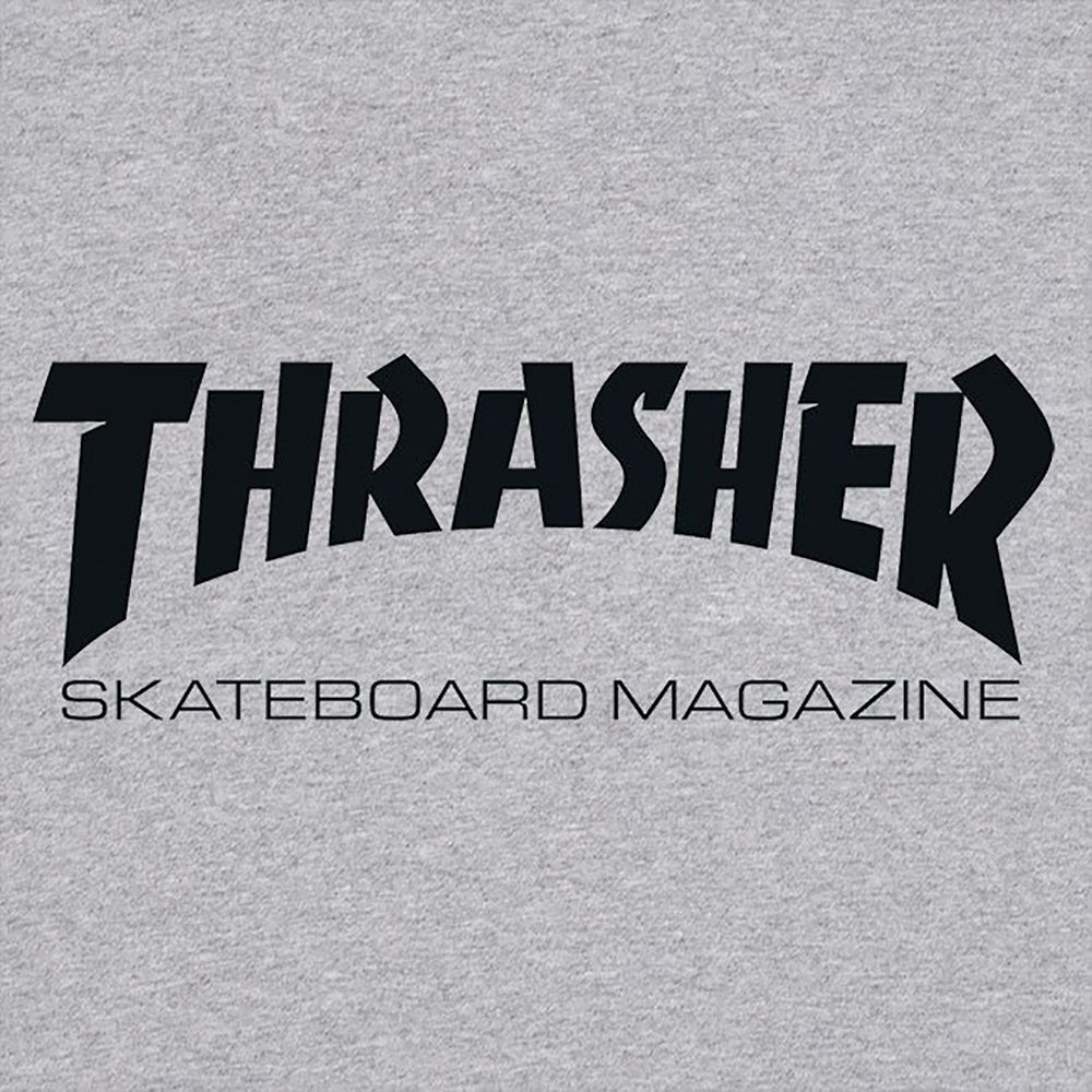 Thrasher Skate Mag Crew heather grey