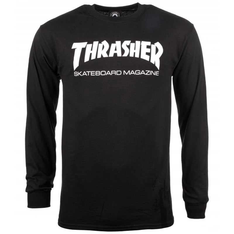 Thrasher Skate Mag long sleeve T shirt black