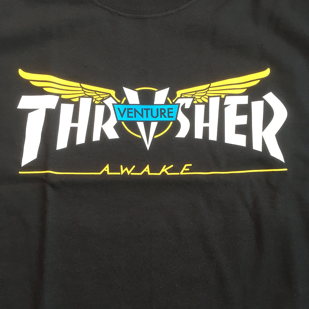 Thrasher x Venture T shirt black