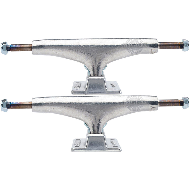Thunder 149 Titanium Lights 3 polished trucks 8.5"