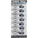 Thunder 148 Team polished trucks 8.25"