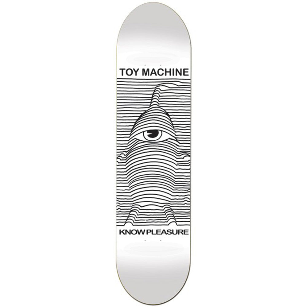Toy Machine Toy Division white deck 8.125"