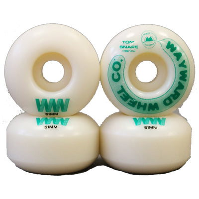 Wayward Tom Snape Classic Cut Green Wheels 51mm