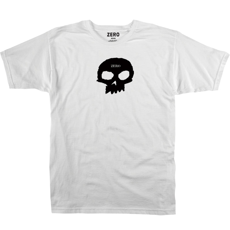Zero Single Skull T shirt white