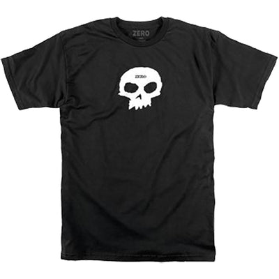 Zero Single Skull T shirt black